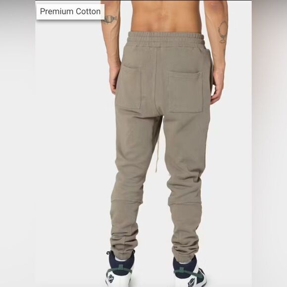 NWT Club Paradise Culture Kings Unisex Taupe Amalfi Sweatpants Joggers- Size M - Picture 10 of 13